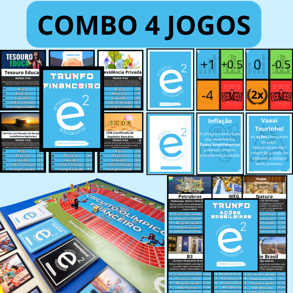 Imagem do curso COMBO - Trunfo Financeiro + Circuito Olímpico Financeiro + Começando a Investir + Trunfo Ações Brasileiras