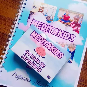 Imagem de capa para o Ebook Meditakids - Jornada de Serenidade