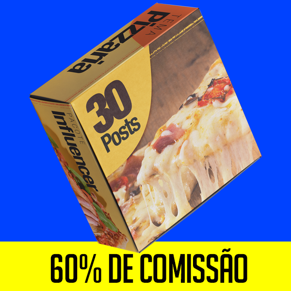 PACOTE DE POST PARA PIZZARIA - CMZ (30 POSTS) por AGENCIA CAMAZO