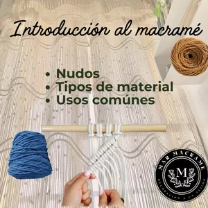Imagen de portada para Curso online Introducción al macramé 