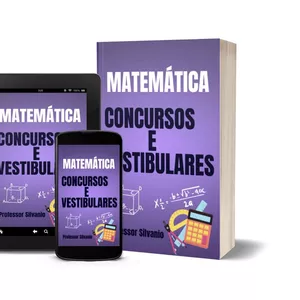 Imagem de capa para o Ebook APOSTILA DE MATEMÁTICA PARA CONCURSOS E VESTIBULARES