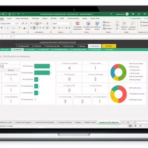 Imagem de 11 - Planilha - Controle de Gado e Produção de Leite criado por PenseExcel.com na hotmart