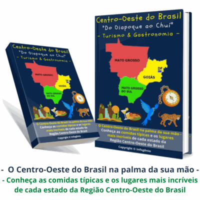 Imagem do curso Conheça a Região Centro-Oeste do Brasil + 1 Bônus | Turismo &amp; Gastronomia (e-books)