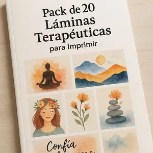 Imagen de portada para Curso online Pack de 20 Láminas Terapéuticas para Imprimir