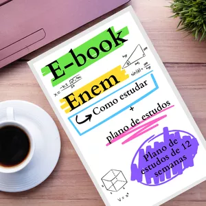 Imagem de capa para o Ebook Enem - Como estudar + Plano de Estudos