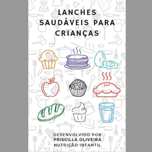 Imagem de capa para o Ebook Receitas saudáveis para bebês