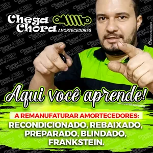 Curso de remanufatura de amortecedor - Recondicionado, Rebaixado, Preparado, Blindado, Frankstein.