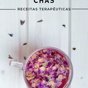 Imagem de capa para o Ebook O Poder dos Chás
