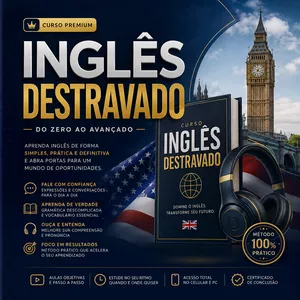 Imagem do curso Inglês Destravado: Fale Inglês com Confiança do Zero ao Avançado