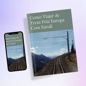 Imagem de capa para o Ebook Como viajar de trem pela Europa com Eurail