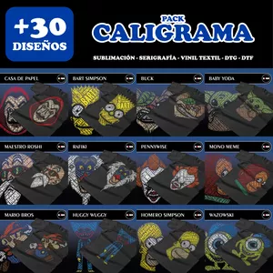 Imagen de portada para Curso online Pack Vectores Caligrama