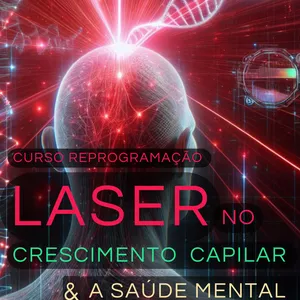 Imagem de capa para o Curso online REPROGRAMAÇÃO LASER NO CRESCIMENTO CAPILAR e A SAÚDE MENTAL