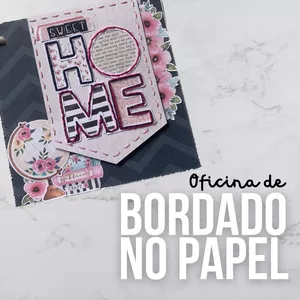 Imagem de capa para o Curso online Oficina de Bordado no Papel