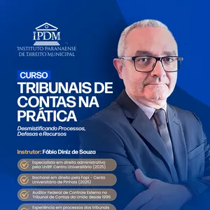 Imagem do curso Tribunais de Contas na Prática: Desmistificando Processos, Defesas e Recursos