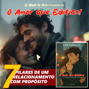 Imagem de capa para o Ebook O Amor que edifica! 7 Pilares para um Relacionamento com Propósito.