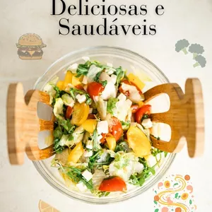 Imagem de capa para o Ebook 30 RECEITAS SAUDÁVEIS E DELICIOSAS 