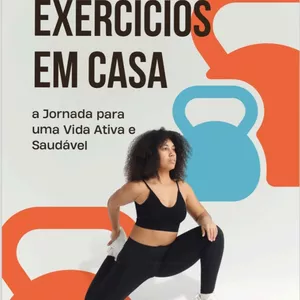 Imagem de capa para o Ebook EXERCÍCIOS EM CASA 
