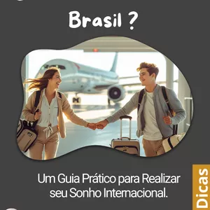 Imagem de capa para o Ebook Como Viver Fora do Brasil – Um Guia Prático para Realizar seu Sonho Internacional