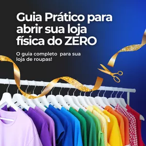 Imagem de capa para o Ebook Ebook: Guia Prático para Abrir sua Loja Física do Zero