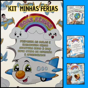 Imagem de capa para o Ebook KIT MINHAS FÉRIAS 