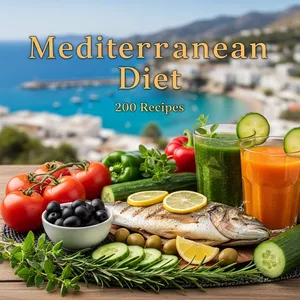 Cover image for Ebook Mediterranean Diet – 200 Recipes