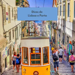 Imagem de capa para o Ebook Portugal com Guia - Dicas de Lisboa e Porto 