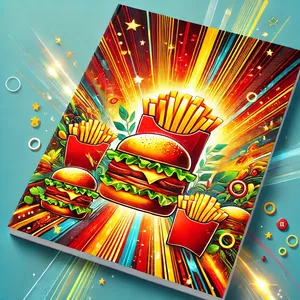 Imagem de capa para o Ebook Do Zero ao Topo: O Guia Definitivo para Explodir suas Vendas de Lanches e Conquistar o Sucesso!"