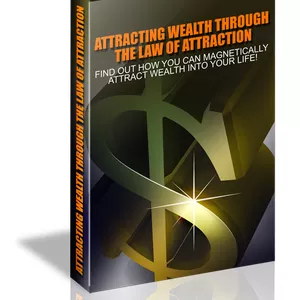 Imagem de capa para o Ebook ATRAIR RIQUEZA - por meio da lei da atração