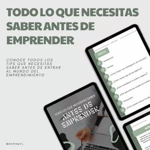Imagen de portada para Ebook Todo lo que necesitas saber antes de emprender