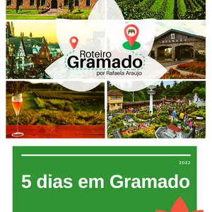 Imagem de capa para o Ebook Roteiro de 5 Dias em Gramado