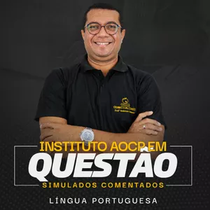 Imagem de capa para o Curso online INTENSIVÃO DE LÍNGUA PORTUGUESA - INSTITUTO AOCP EM “QUESTÃO” 