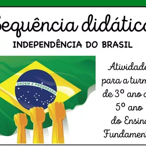 Imagem de capa para o Ebook SEQUÊNCIA DIDÁTICA – INDEPENDÊNCIA DO BRASIL