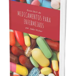 Imagem de capa para o Ebook Guia Fácil de Medicamentos para Enfermeiros 