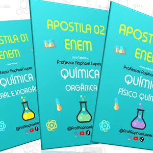 Imagem de capa para o Ebook Apostilas Química - ENEM - Curso Completo