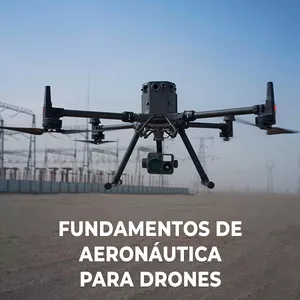 Imagem de capa para o Curso online Fundamentos de Aeronáutica para Drones