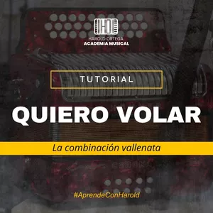 Imagen de portada para Curso online Quiero volar - La combinación vallenata