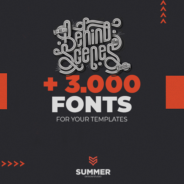 Pack - +3000 Fonts