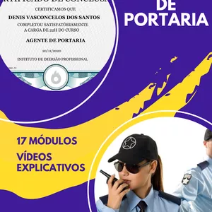 Imagem do curso AGENTE DE PORTARIA