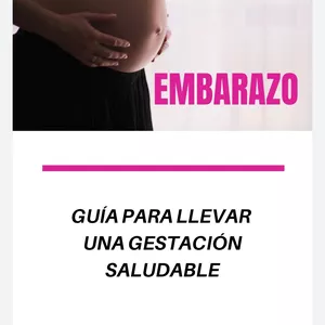 Imagen de portada para Ebook Guía:  Alimentación y Cuidados en el Embarazo 