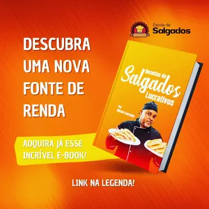 Imagem de capa para o Ebook 30 Receitas de Salgados 