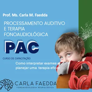 Imagem de capa para o Curso online Processamento auditivo e Terapia fonoaudiológica