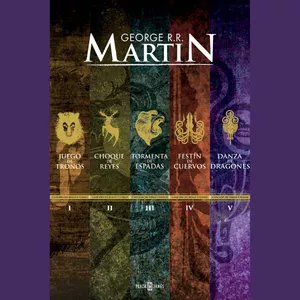Imagen de portada para Curso online Juego de Tronos los 5 audiolibros