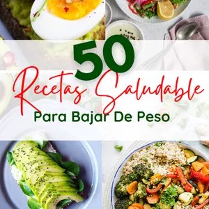 Imagen de portada para Ebook 50 Recetas Saludables para bajar de peso