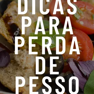 Imagem de capa para o Ebook Dicas para perda de Pesso