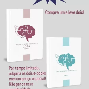Imagem de capa para o Ebook Estimulação Cognitiva 1 e 2
