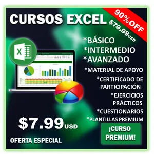 Imagen de portada para Ebook Curso de Excel Avanzado 