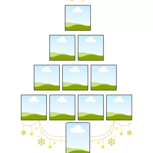 Imagen de portada para Ebook Plantillas cuadros navideños