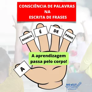 Imagem de capa para o Ebook RECURSO DE CONSCIÊNCIA DE PALAVRAS PARA ESCRITA DE FRASES- MÃO DE FRASES
