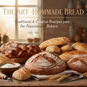 Cover image for Ebook The Art Of Homemade  Bread Baking