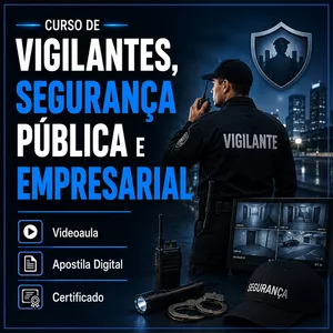 Imagem do curso Curso de Vigilantes, Segurança Pública e Empresarial